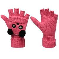 LA Gear Animal Gloves Junior Girls