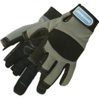 Large Silverline Part Fingerless Mechanics Gloves