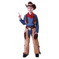 Large Boys Wild West Cowboy Costume