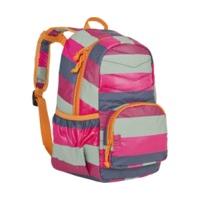 lassig 4kids mini quilted backpack striped magenta