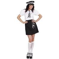 Ladies British Police Girl Costume Large Uk 14-16 For Cop Fancy Dress