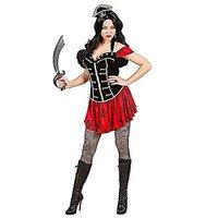 Ladies Buccaneer Girl Costume Extra Large Uk 18-20 For Pirate Fancy Dress