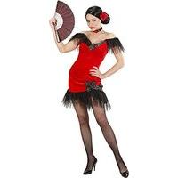 Ladies Spanish Beauty Red - Costume Small Uk 8-10 For Spanish Spain Fancy Dress