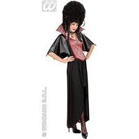 ladies vampiress costume medium uk 10 12 for halloween fancy dress