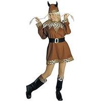 ladies viking lady costume medium uk 10 12 for sparticus roman gladiat ...