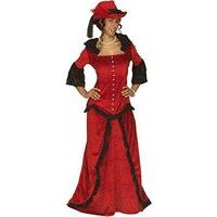 ladies western lady costume small uk 8 10 for wild west cowboy fancy d ...