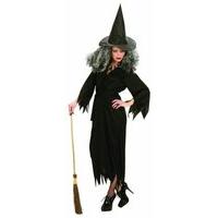 ladies witch costume medium uk 10 12 for halloween fancy dress