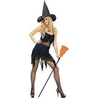 ladies witch costume small uk 8 10 for halloween fancy dress