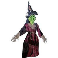 Ladies Witch Straw Puppet 105cm Accessory For Halloween Fancy Dress