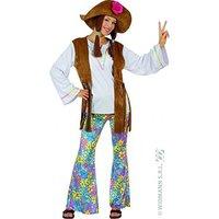 ladies woodstock hippie woman costume medium uk 10 12 for 60s 70s hipp ...