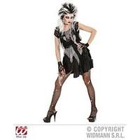 ladies zombie punk costume extra large uk 18 20 for halloween fancy dr ...
