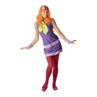 large ladies scooby doo daphne costume