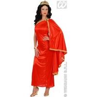 Ladies Roman Empress Costume Medium Uk 10-12 For Toga Party Rome Sparticus