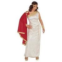 ladies roman lady velvet costume extra large uk 18 20 for toga party r ...