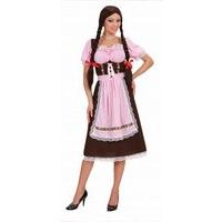 Ladies Heavy Fabric Bavarian Woman Costume Large Uk 14-16 For Regency 17th 18th