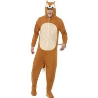 Large Brown Men\'s Fox Costume