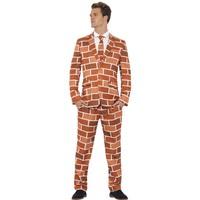 Large Brown Men\'s Off The Wall Suit