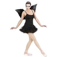 Ladies Prima Ballerina - Black Costume Small Uk 8-10 For Olympic Sports Fancy