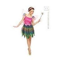 Ladies Rainbow Fairy Costume For Sheep Fairytale Fancy Dress