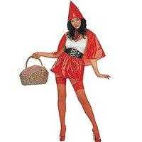 Ladies Red Riding Hood Costume Medium Uk 10-12 For Fairytale Fancy Dress