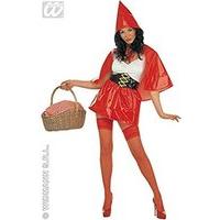 Ladies Red Riding Hood Costume Small Uk 8-10 For Fairytale Fancy Dress
