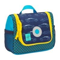 lassig 4kids wash bag cars navy