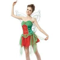 Ladies Womens Sexy Christmas Fairy Fancy Dress Costume