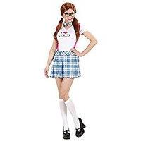 ladies college girl costume extra large uk 18 20 for school girl fancy ...