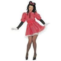 Ladies Mouse Costume Small Uk 8-10 For Animal Jungle Farm Fancy Dress
