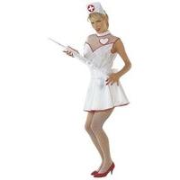 Ladies Nurse Costume Small Uk 8-10 For Er Gp Hospital Fancy Dress