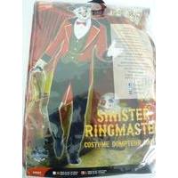 Large Adult\'s Sinister Ringmaster Costume