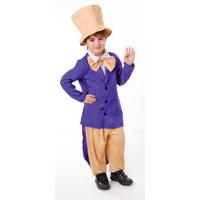 Large Boy\'s Chocolate Factory Boss Costume