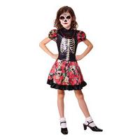 Large Girls Day Of The Dead Costume