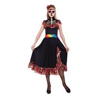 Ladies Day Of The Dead Lady Costume
