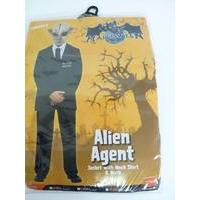 large mens alien agent costume