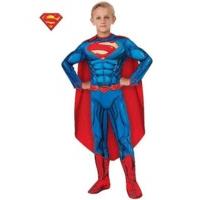 Large Boys Deluxe Dc Comics Superman Costume