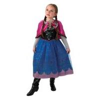Large Girls Frozen Anna Musical & Light Up Costume