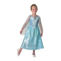Large Girls Frozen Elsa Musical & Light Up Costume