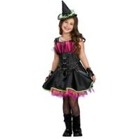 Large Girls Rockin\' Out Witch Costume