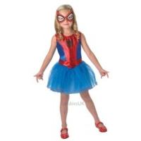 Large Girls Spidergirl Costume