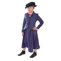 Large Girls Victorian Nanny Costume