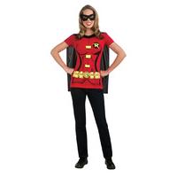 large ladies robin t shirt with cape
