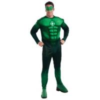 Large Mens Deluxe Hal Jordan Costume