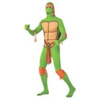 large mens tmnt leonardo 2nd skin suit costume