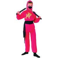 Large Red Children\'s Ninja Costume