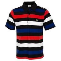 Lacoste Sport Bold Stripe Polo Shirt Multi