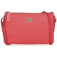 Lacoste L.12.12 CONCEPT FLAT CROSSOVER women\'s Shoulder Bag in pink