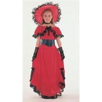 Large Red Girls Scarlet O\' Hara Costume