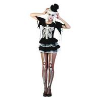 Ladies Skeleton Lady Costume