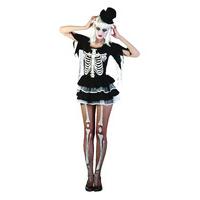 ladies skeleton lady costume